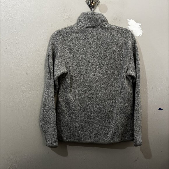 Patagonia 1/4 Zip Better Sweater Gray Women Medium - Picture 8 of 12